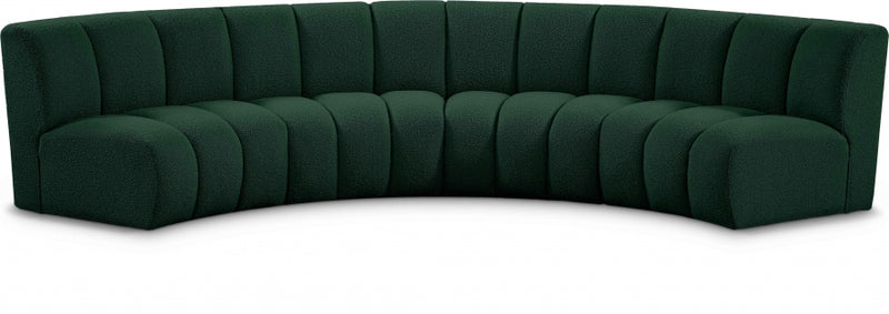 Infinity Boucle Fabric 4pc. Sectional