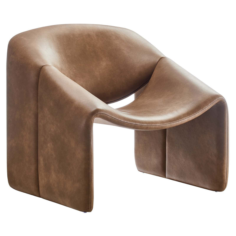 Vivi Vegan Leather Accent Chair