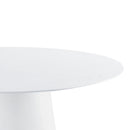 Pauline White Ash 62" Round Dining Table