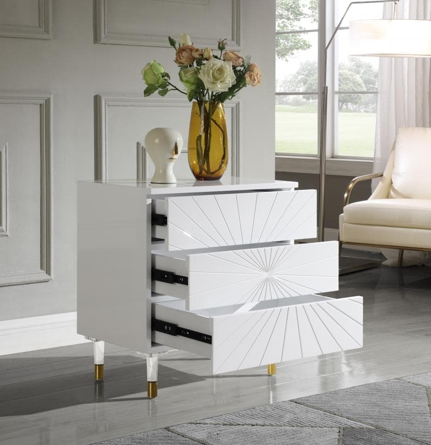 Starburst Side Table – Hollywood Glam Furnitures