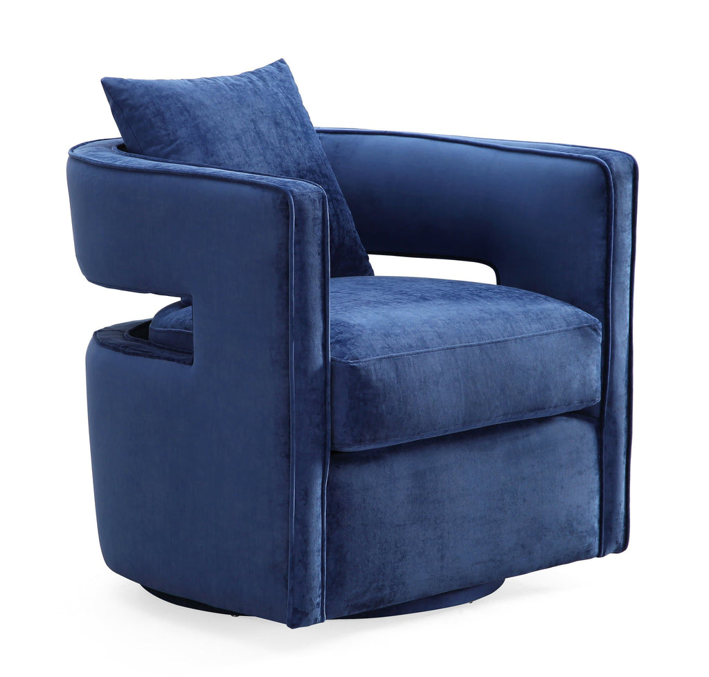 Kennedy Swivel Chair Hollywood Glam Furnitures