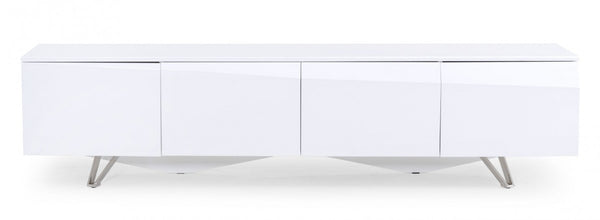 Modrest Columbia - Modern White TV Stand