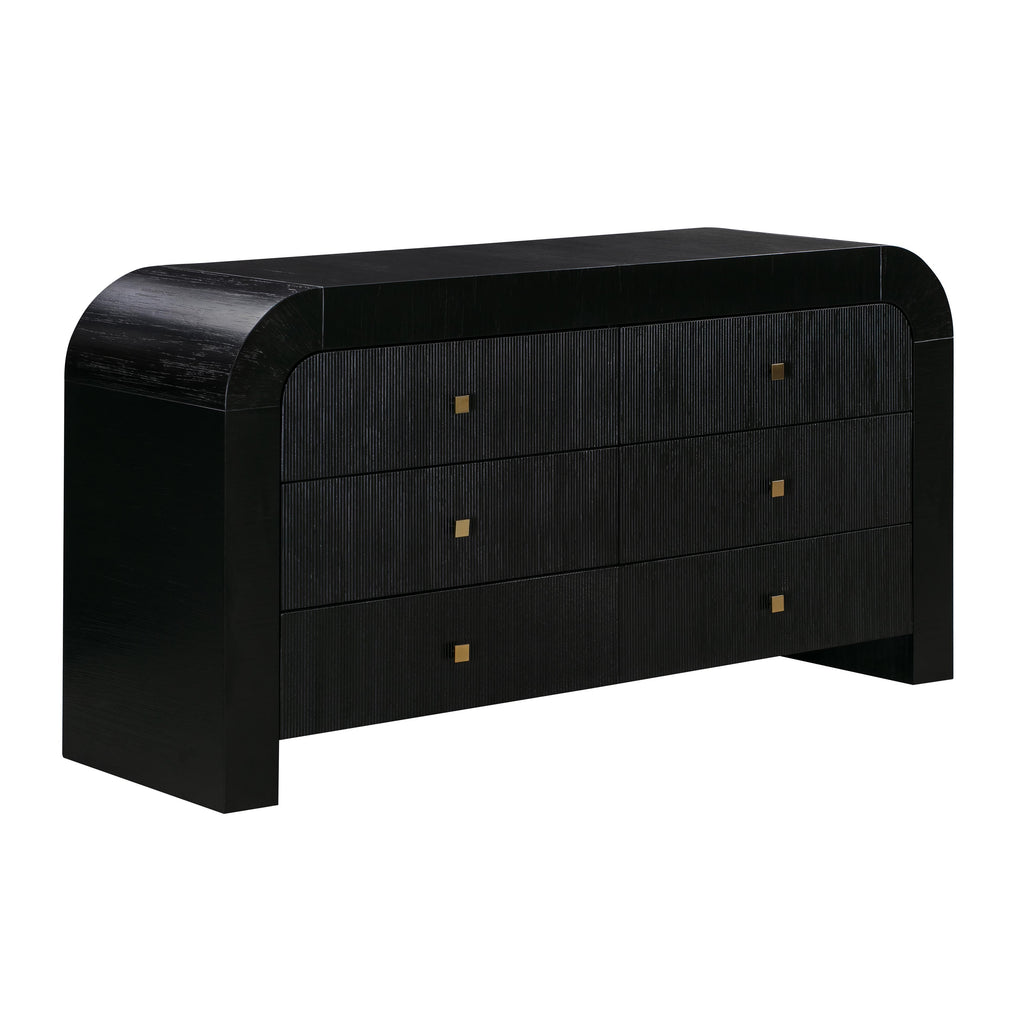 Hump 6 Drawer Dresser Hollywood Glam Furnitures Hump 6 Drawer Dresser Hollywood Glam Furnitures