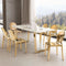 Atlas Dining Table White & Gold