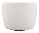 Govan Swivel Chair Ivory