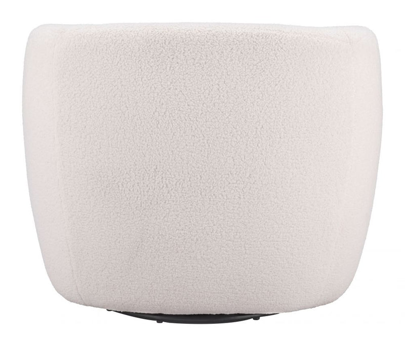 Govan Swivel Chair Ivory