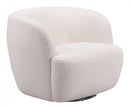 Govan Swivel Chair Ivory