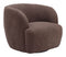 Govan Swivel Chair Ivory