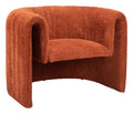 Viana Accent Chair Burnt Orange