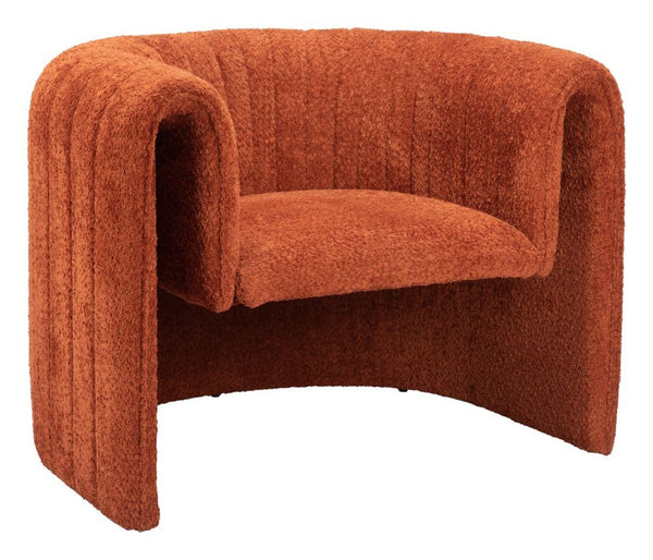 Viana Accent Chair Burnt Orange