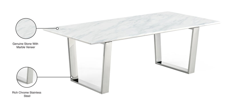 Carlton Chrome Coffee table