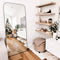 Edge Black Arch Floor Mirror