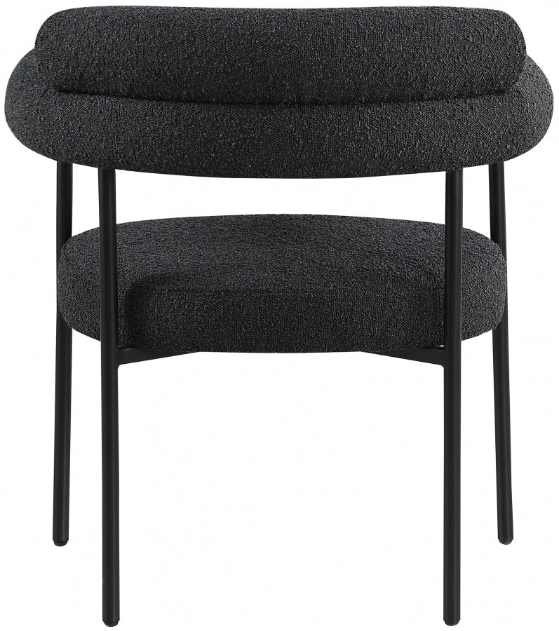 Blake Boucle Fabric Dining Chair