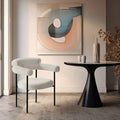 Blake Boucle Fabric Dining Chair