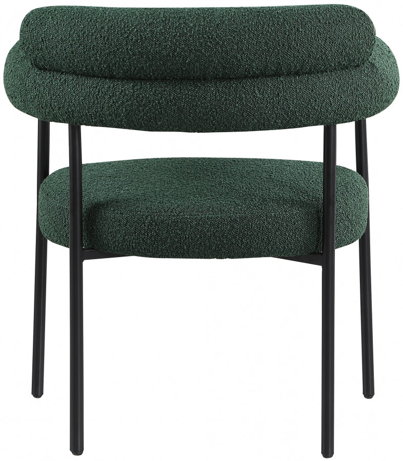 Blake Boucle Fabric Dining Chair