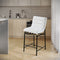 Burke Boucle Fabric Counter Stool