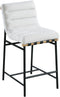 Burke Boucle Fabric Counter Stool