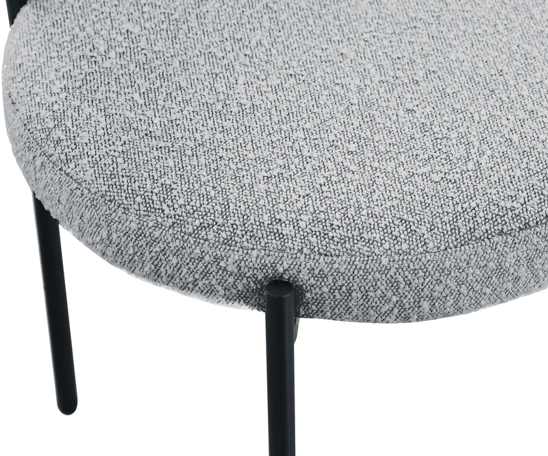 Beacon Boucle Fabric Dining Chair