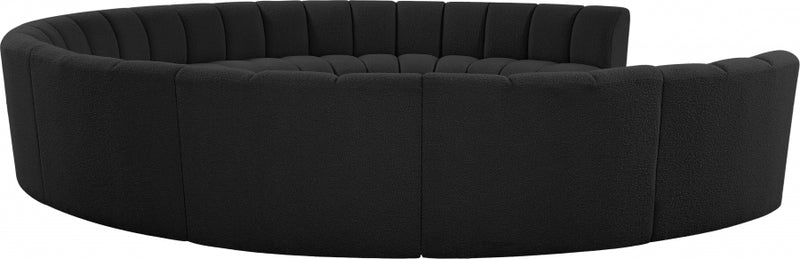 Infinity Boucle Fabric 10pc. Sectional