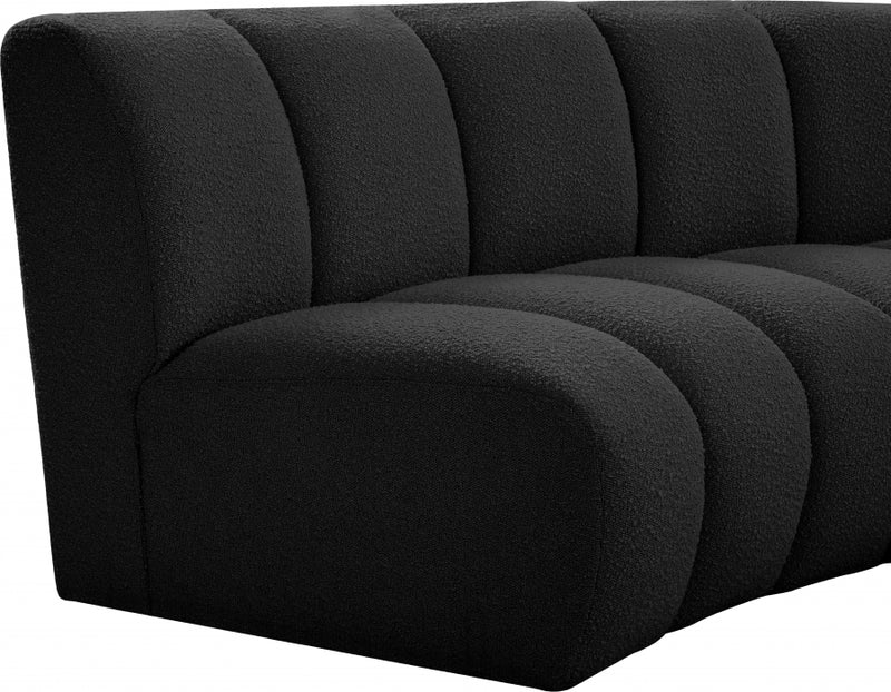 Infinity Boucle Fabric 10pc. Sectional
