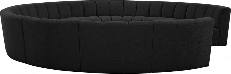 Infinity Boucle Fabric 11pc. Sectional