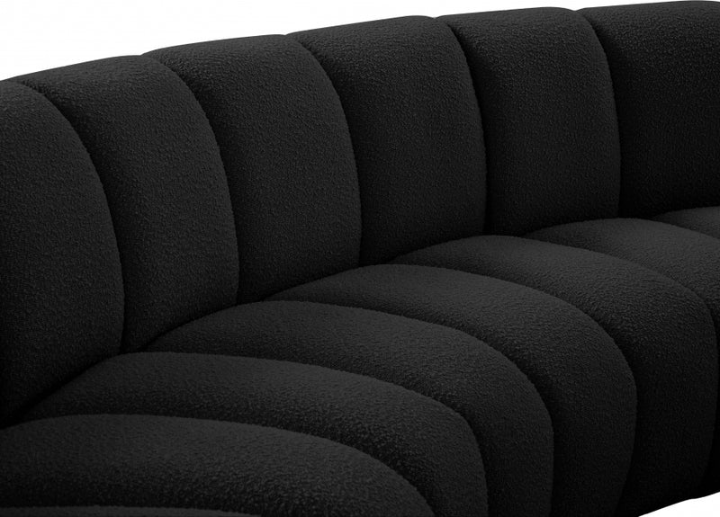 Infinity Boucle Fabric Loveseat