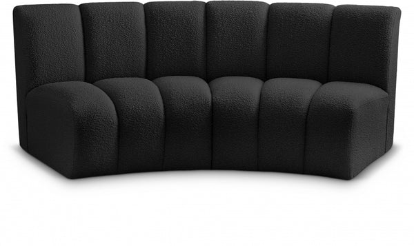 Infinity Boucle Fabric Loveseat