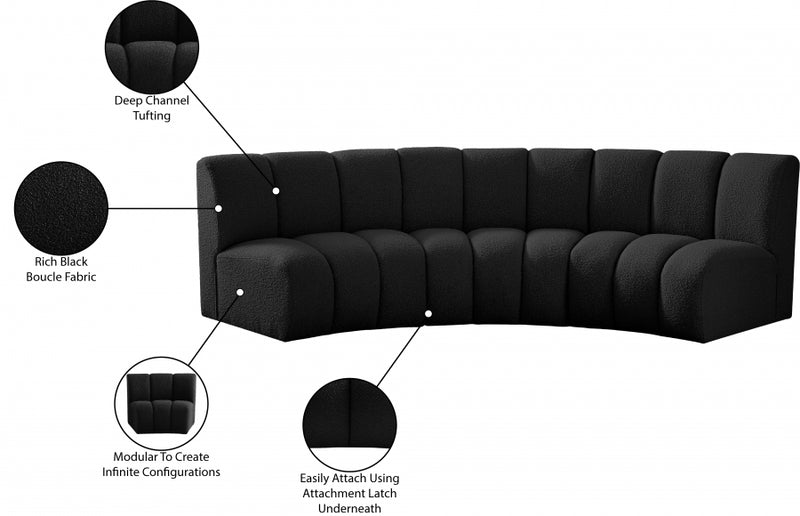 Infinity Boucle Fabric Sofa