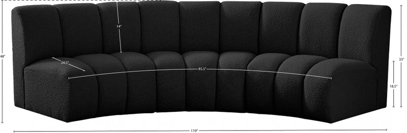 Infinity Boucle Fabric Sofa