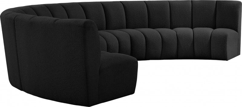 Infinity Boucle Fabric 6pc. Sectional