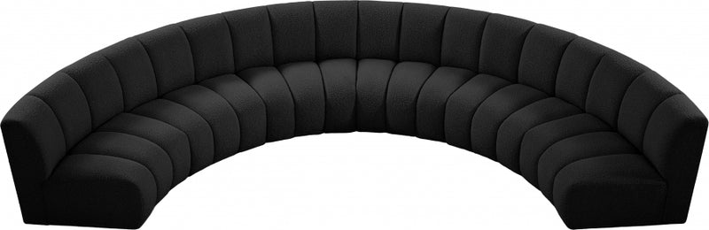 Infinity Boucle Fabric 6pc. Sectional