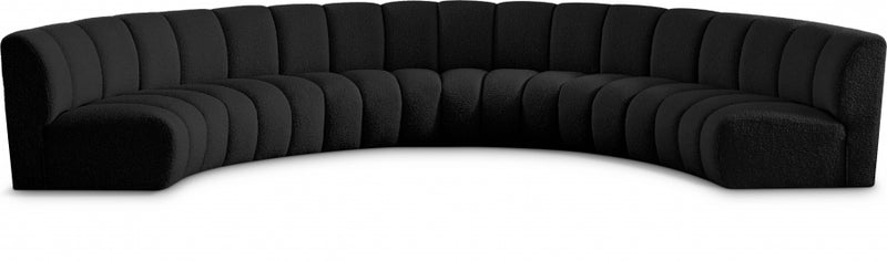 Infinity Boucle Fabric 6pc. Sectional