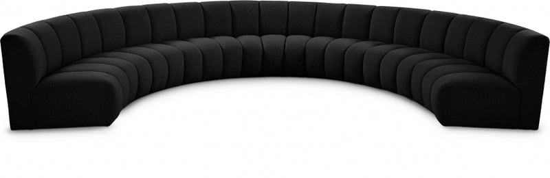 Infinity Boucle Fabric 7pc. Sectional