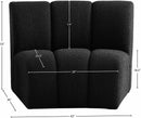 Infinity Boucle Fabric Modular Chair