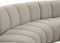 Infinity Boucle Fabric 10pc. Sectional