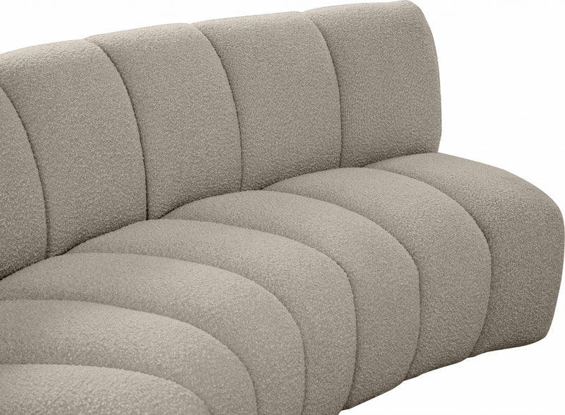Infinity Boucle Fabric 10pc. Sectional