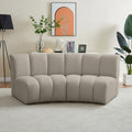 Infinity Boucle Fabric Loveseat