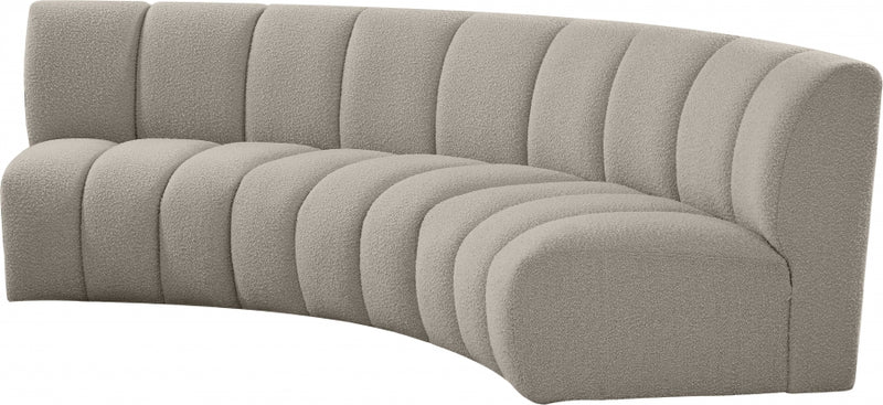 Infinity Boucle Fabric Sofa