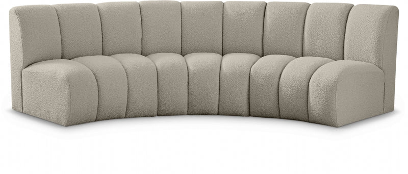 Infinity Boucle Fabric Sofa