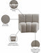Infinity Boucle Fabric Modular Chair