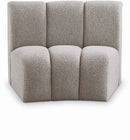 Infinity Boucle Fabric Modular Chair
