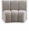 Infinity Boucle Fabric Modular Chair