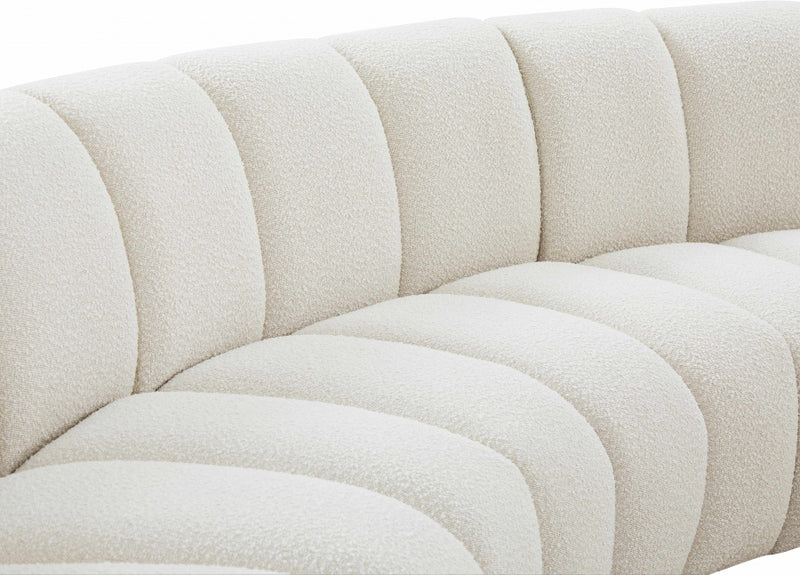 Infinity Boucle Fabric 10pc. Sectional