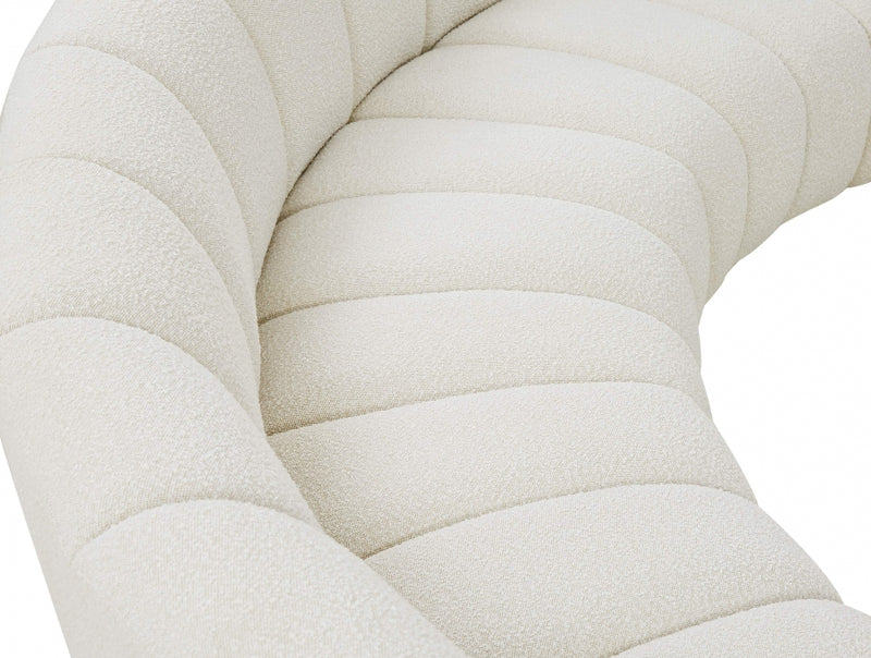 Infinity Boucle Fabric 10pc. Sectional