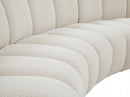 Infinity Boucle Fabric 10pc. Sectional
