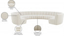Infinity Boucle Fabric 10pc. Sectional