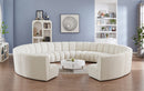 Infinity Boucle Fabric 11pc. Sectional