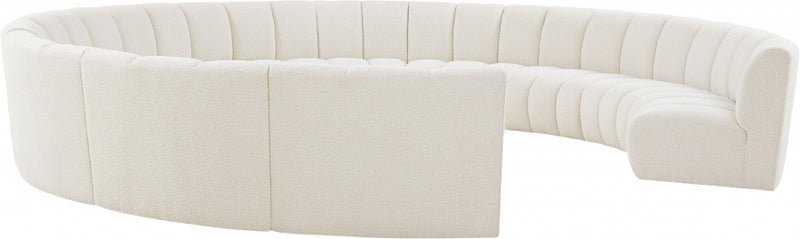 Infinity Boucle Fabric 11pc. Sectional