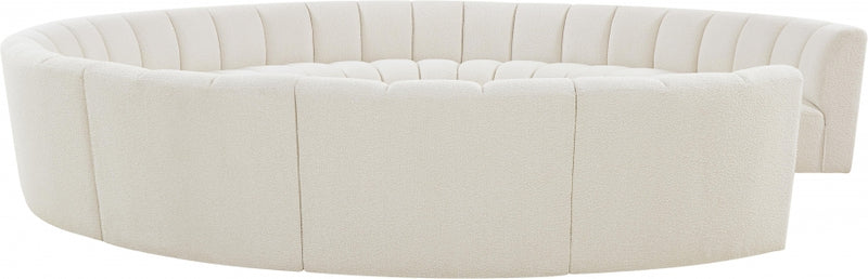 Infinity Boucle Fabric 11pc. Sectional