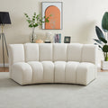 Infinity Boucle Fabric Loveseat
